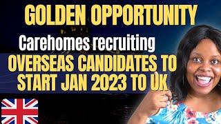 Uk Care Homes Recruiting In 2023 From Overseas With Visa Sponsorship,  New Opportunities For All