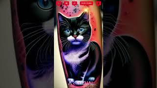 AI Turn Kitten Tattoo into Animation Art