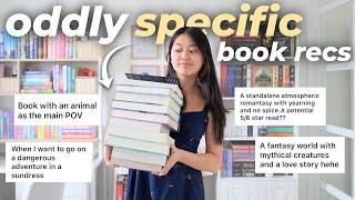 18 oddly specific book recommendations ⭐️ (based on your requests)