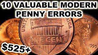 Best 10 Modern Penny Errors Worth Money YOU Need To Be Looking For - Doubled Die Obverse Guide