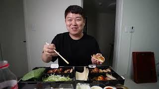  누구나홀딱반한닭 쌈닭화히타 바베큐쌈닭 치킨 두마리 먹방 리뷰 mukbang eating show