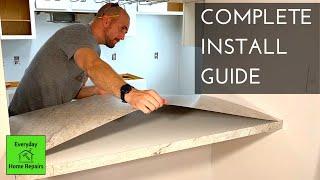 How to Install Sheet Laminate on a Countertop