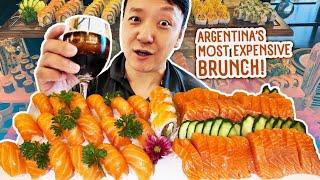 I Tried the MOST EXPENSIVE Brunch in Argentina!  Was it Worth it?