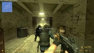 Counter Strike : Source - Siege - Gameplay "CT Forces" (with bots) No Commentary