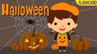 Speed Learning Story | Flashcards about Halloween | Part 1