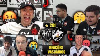 REAÇÕES dos VASCAÍNOS FURIOSOS com a DERROTA - ATLÉTICO-MG 2X1 VASCO [REACT COPA DO BRASIL 2024]