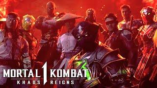 Mortal Kombat 1 Khaos Reigns - All Cutscenes / Game Movie (4K 60FPS)