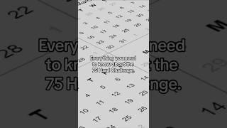 What is the 75 Hard Challenge?