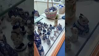 Гжельская роспись в ГУМЕ