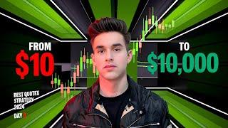 $10 to $10,000 Series Day 5 | Quotex Trading Strategy | Binary Options