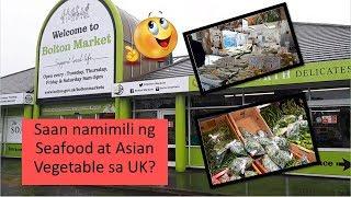 Where to shop for Seafood,  Asian vegetable and Asian goods in UK