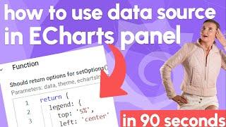 Use Data Source in Apache ECharts in 90 seconds | Grafana Data attribute