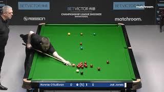 Ronnie O'Sullivan vs Jak Jones | Group Three Match | 2025 BetVictor Championship League Snooker