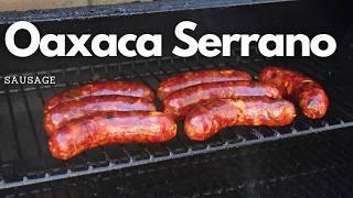 Oaxaca Cheese & Serrano Chilli Sausage - The BEST Sausage I've Ever Made!