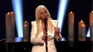 Christina Aguilera - Blank Page (People's Choice Awards 2013) HD