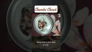 "Bite. Explore. Repeat.  #FoodieVlog #TravelBites"#youtubeshortsp#delhi #chandnichowk #tikki