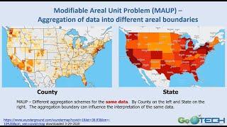 Data Visualization and MAUP - Concept Module