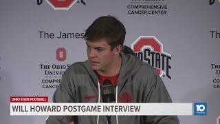 Will Howard postgame interview | Ohio State vs. Purdue