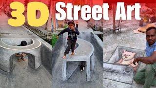 THIS 3D Street Art Will BLOW YOUR MIND!