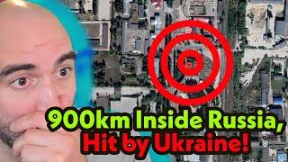 Ukr Hits the Largest RU Explosives Plant 900km Inside Russia!