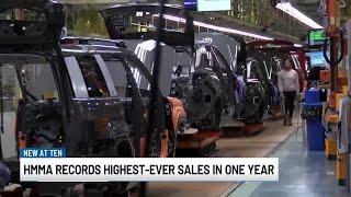 Hyundai Motor Manufacturing Alabama celebrates record sales in 2024