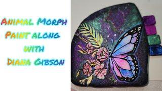 The Foiling Rock Lady & Friends is going live! Let's paint some animal morphs. #art #rockpainting