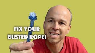 Fix Your Climbing Rope's End!!