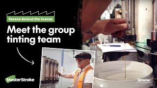 Resene Behind the Scenes - Meet the group tinting team