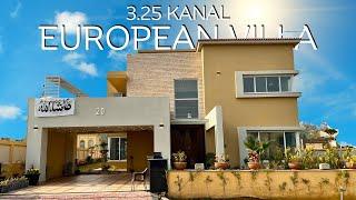 Elegant 3 25 Kanal European Style Villa in Bahria Garden City