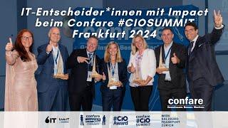 Unsere IT-Entscheider*innen haben Impact | Das war der Confare #CIOSUMMIT Frankfurt 2024