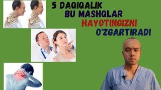 Bu mashq sizning organizmingizda qon aylanishni yaxshilaydi