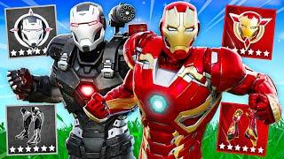 IRON MAN vs WAR MACHINE in Fortnite