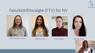 Presentasjon av studentrådet ved Fakultet for Naturvitenskap - Gløshaugen