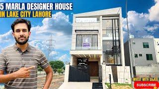 5 Marla Designer House  For Sale in LAKE CITY LAHORE