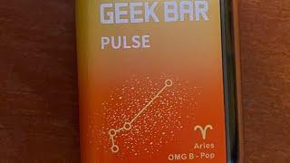 Geek Bar OMG B-pop vape review