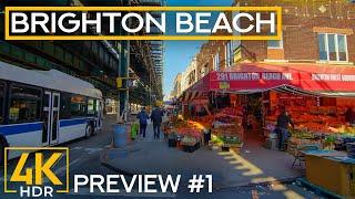 Through Brighton Beach and Sheepshead Bay on Onewheel - 4K HDR Virtual Tour Best Shots - Preview #1