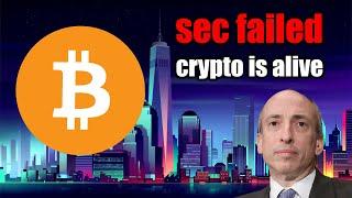 SEC FAILED ATTEMPT TO DESTROY CRYPTO! BITCOIN IS HOLDING UP STRONG