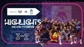 HIGHLIGHTS | Numia Vero Volley Milano - Il Bisonte Firenze (Serie A1 Tigotà)