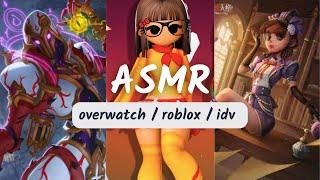 【ASMR】 IM BAAAACK ️ ASMR Gamer Girl Rambling ️ (overwatch 2, roblox arsenal, identity v)