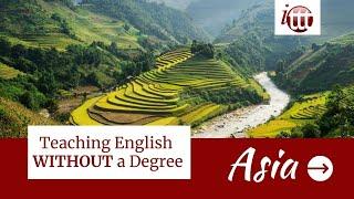 Teaching English in Asia Without a Degree