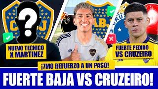 BOMBA!  7MO REFUERZO LLEGA a BOCA!  ► La FUERTE BAJA CONFIRMADA vs CRUZEIRO ► Oferta BOCA x VELASCO