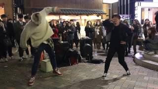 JHKTV]  hong dae street dance  DOB  yang & kim   nice