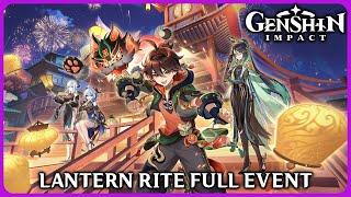 Full Lantern Rite Event - Genshin Impact 4.4