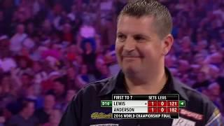 BACK-TO-BACK CHAMP! Anderson v Lewis | 2016 World Darts Championship