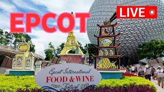 LIVE!  Epcot for Food & Wine Festival, Rides & More! 9.19.24