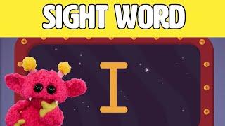 I - Let's Learn the Sight Word I with Hubble the Alien! | Nimalz Kidz! Songs and Fun!