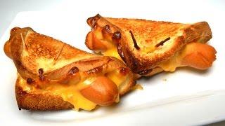 GRILLED CHEESE HOT DOG SANDWICH - Inspire To Cook - Incredible Recipe