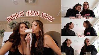 X-MAS girls DRINK NIGHT + hungover chats!! vlogmas day 6