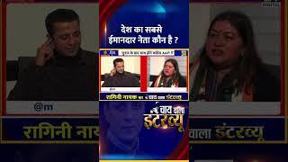 देश का सबसे ईमानदार नेता कौन है ? Congress प्रवक्ता Ragini Nayak ने दिया जवाब