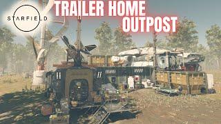 Starfield | Trailer Home Outpost (Survival Minimalist build)